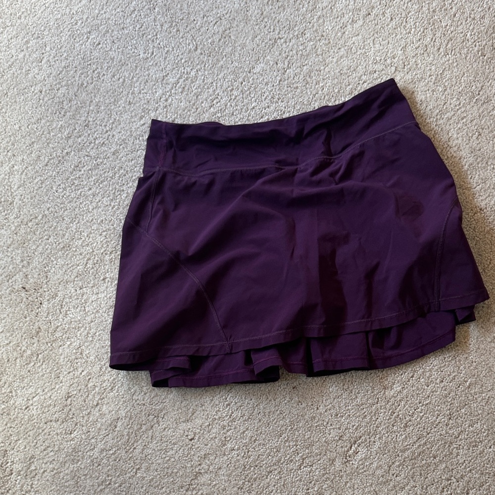 Lululemon Athletica Deep Purple Skort